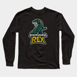 Riversaurus Rex Design Long Sleeve T-Shirt